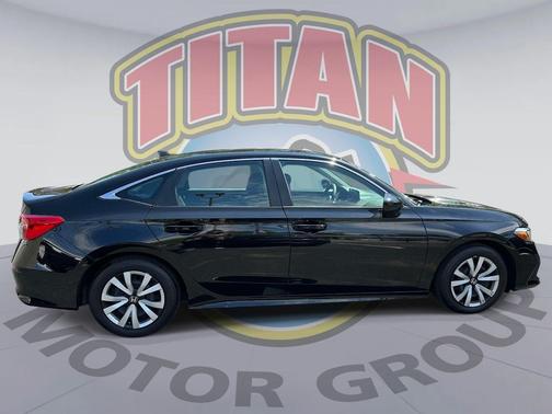 Crystal Black Pearl 2024 Honda Civic LX