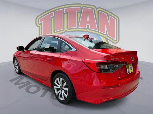 Rallye Red 2024 Honda Civic LX