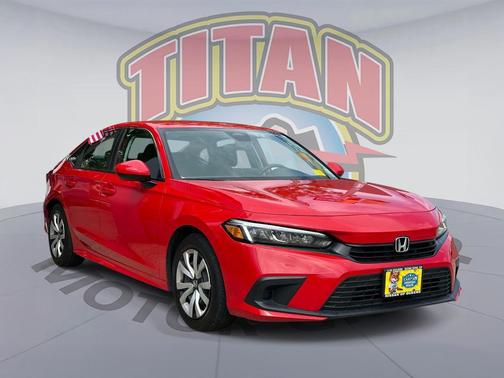 Rallye Red 2024 Honda Civic LX