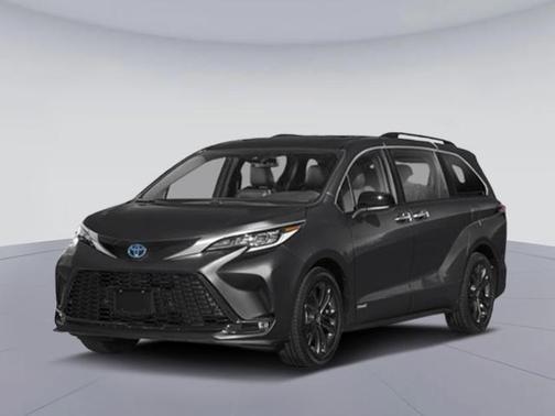 Midnight Black Metallic 2026 Toyota Sienna XSE 7 Passenger