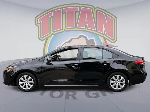 Midnight Black Metallic 2023 Toyota Corolla LE