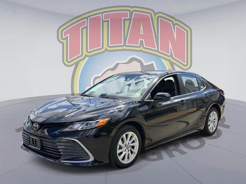 Midnight Black Metallic 2023 Toyota Camry LE