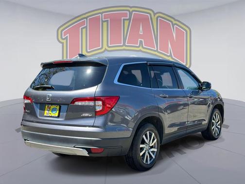 Modern Steel Metallic 2022 Honda Pilot AWD EX-L