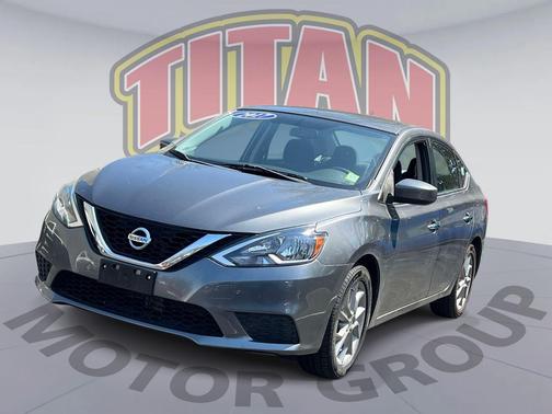 Gun Metallic 2017 Nissan Sentra SV
