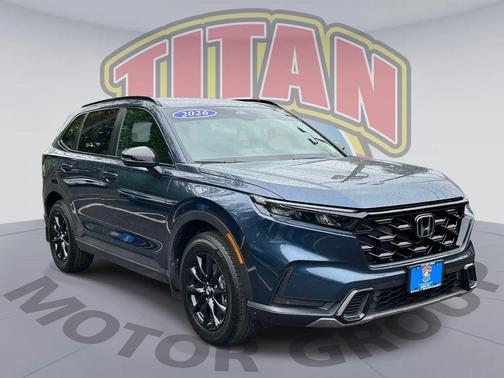 Canyon River Blue Metallic 2026 Honda CR-V Hybrid Sport-L AWD