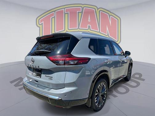 Boulder Gray Pearl 2024 Nissan Rogue Platinum