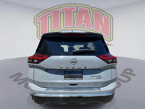 Boulder Gray Pearl 2024 Nissan Rogue Platinum