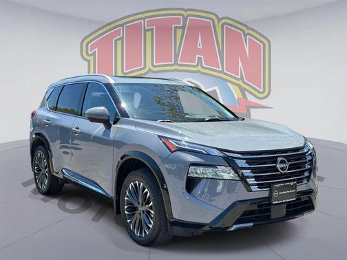 Boulder Gray Pearl 2024 Nissan Rogue Platinum