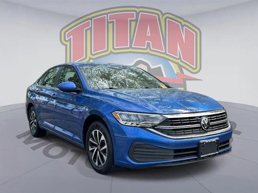 Rising Blue Metallic 2022 Volkswagen Jetta 1.5T S
