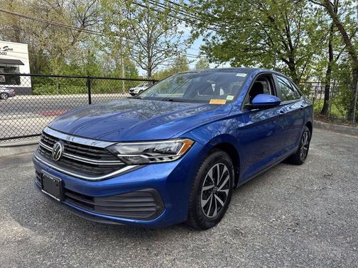 Rising Blue Metallic 2022 Volkswagen Jetta 1.5T S
