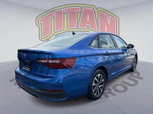 Rising Blue Metallic 2022 Volkswagen Jetta 1.5T S