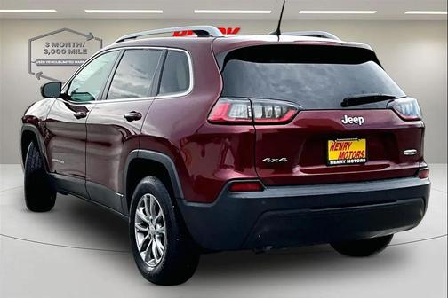 Red 2020 Jeep Cherokee Latitude Plus
