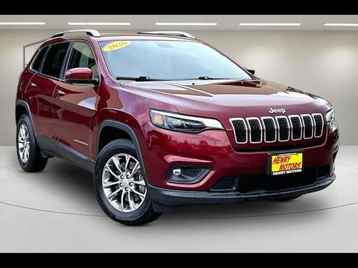 Red 2020 Jeep Cherokee Latitude Plus