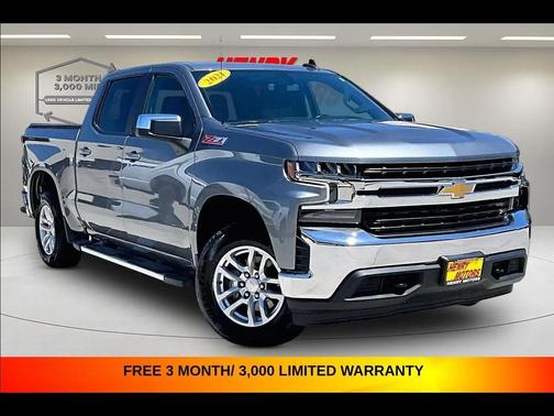Silver 2021 Chevrolet Silverado 1500 LT