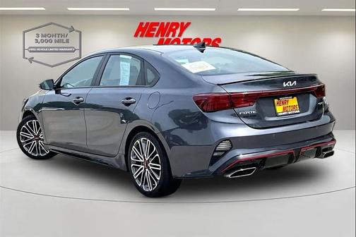 Gray 2023 Kia Forte GT