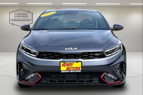 Gray 2023 Kia Forte GT