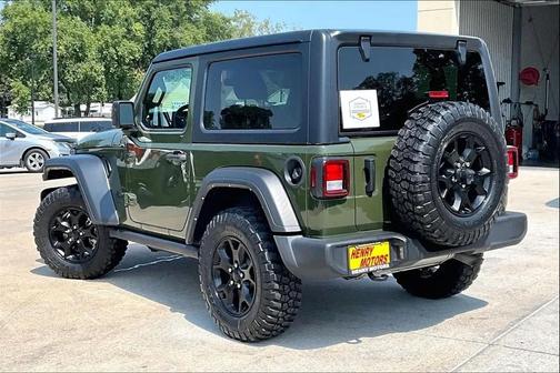 Green 2022 Jeep Wrangler Sport S