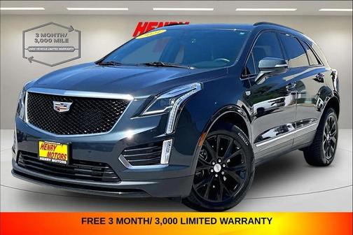Gray 2021 Cadillac XT5 Sport
