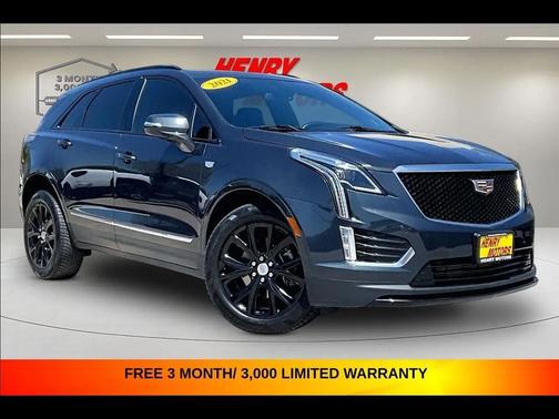 Gray 2021 Cadillac XT5 Sport