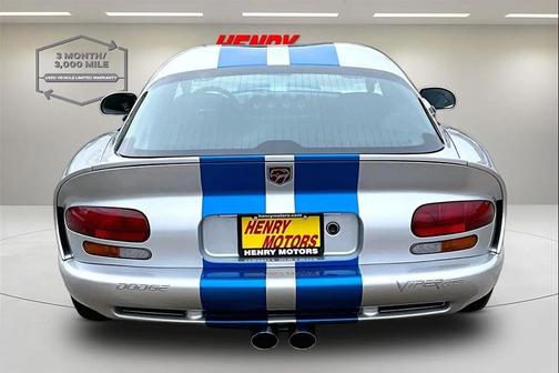 Silver 1999 Dodge Viper GTS