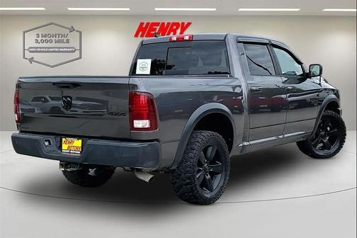 Gray 2019 RAM 1500 Classic Warlock Crew Cab 4x4 5'7' Box