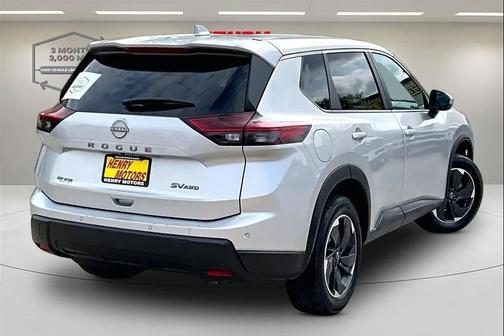 Silver 2024 Nissan Rogue SV