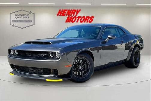 Gray 2023 Dodge Challenger SRT Hellcat