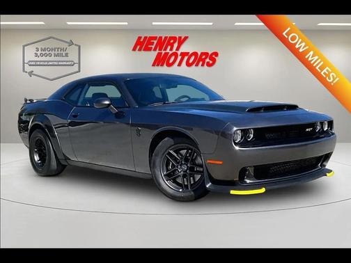 Gray 2023 Dodge Challenger SRT Hellcat