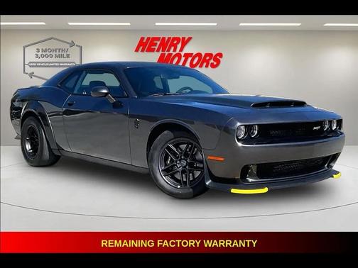 Gray 2023 Dodge Challenger SRT Demon