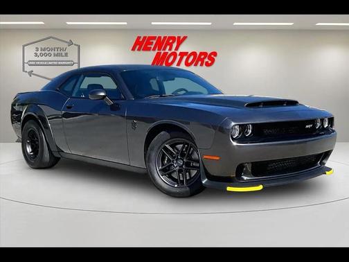 Gray 2023 Dodge Challenger SRT Demon
