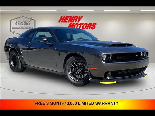Gray 2023 Dodge Challenger SRT Demon
