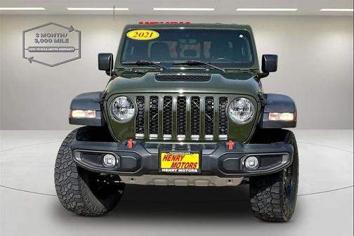 Green 2021 Jeep Gladiator Mojave 4x4