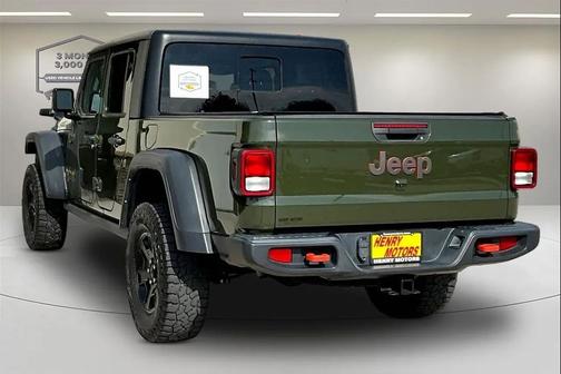 Green 2021 Jeep Gladiator Mojave 4x4