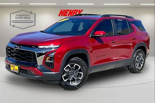 Red 2025 Chevrolet Equinox AWD ACTIV