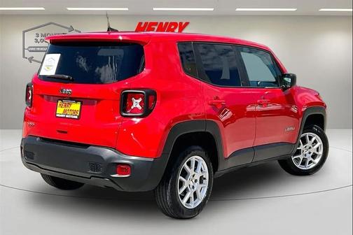 Red 2023 Jeep Renegade Latitude