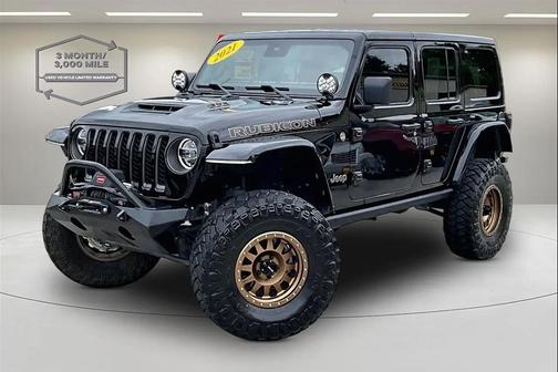 Black 2021 Jeep Wrangler Unlimited Rubicon 392