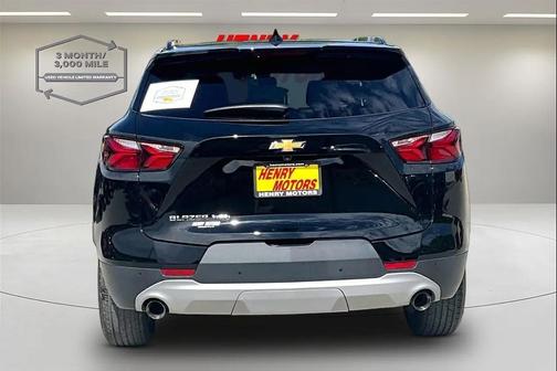 Black 2022 Chevrolet Blazer 2LT