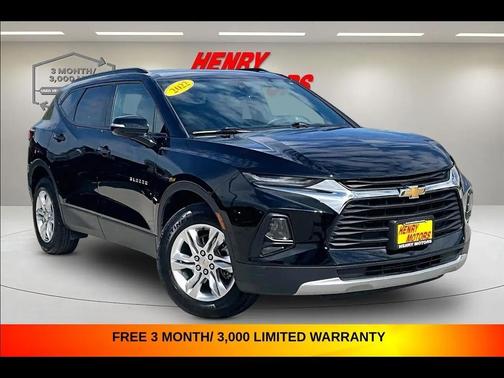 Black 2022 Chevrolet Blazer 2LT