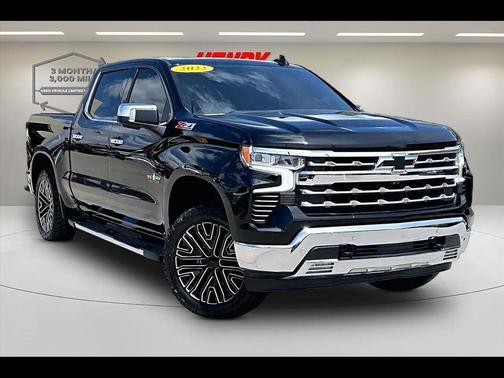 Black 2022 Chevrolet Silverado 1500 LTZ
