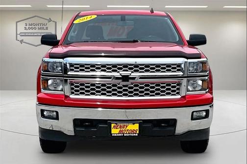 Red 2014 Chevrolet Silverado 1500 1LT
