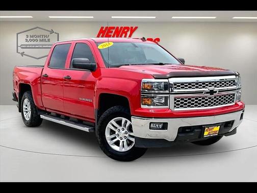 Red 2014 Chevrolet Silverado 1500 1LT