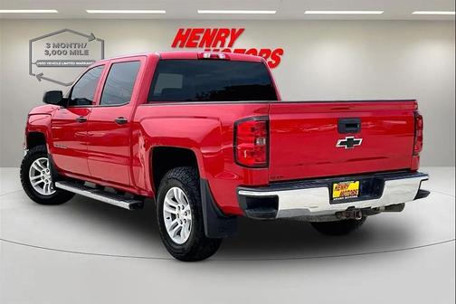 Red 2014 Chevrolet Silverado 1500 1LT