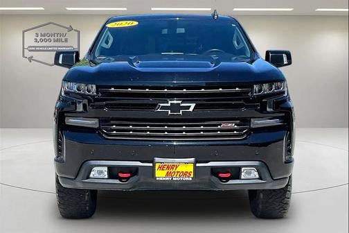 Black 2020 Chevrolet Silverado 1500 LT Trail Boss