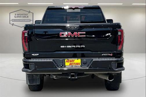 Black 2024 GMC Sierra 3500 AT4