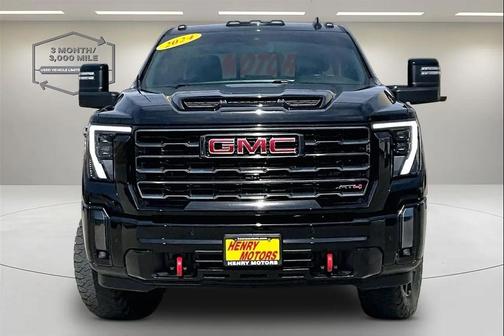 Black 2024 GMC Sierra 3500 AT4