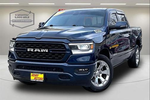 Blue 2023 RAM 1500 Big Horn/Lone Star