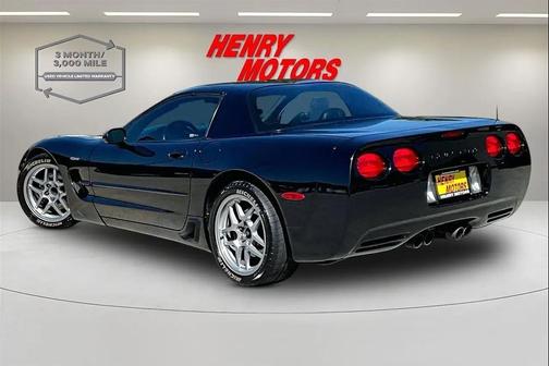 Black 2002 Chevrolet Corvette Z06