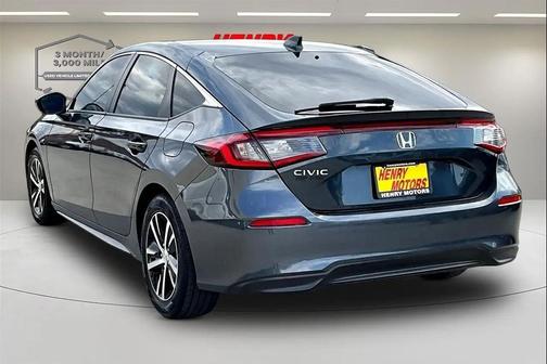 Gray 2024 Honda Civic LX