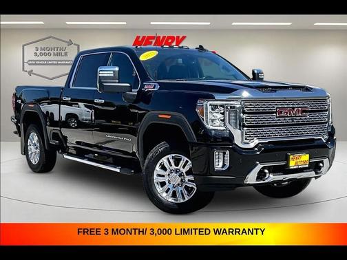 Black 2022 GMC Sierra 2500 Denali
