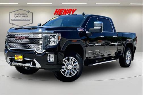 Black 2022 GMC Sierra 2500 Denali